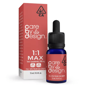 1:1 MAX Full Spectrum CBD Drops 15ml