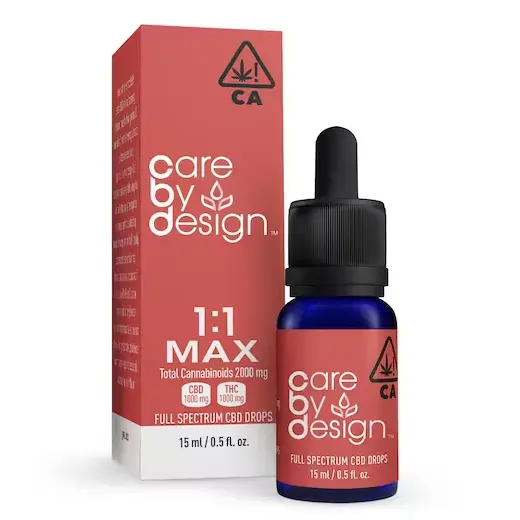 1:1 MAX Full Spectrum CBD Drops 15ml 15.00 g