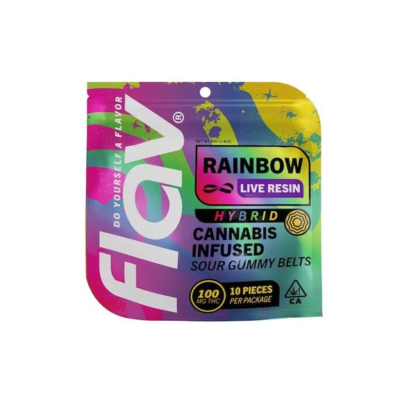 Live Resin Rainbow Belt - 100mg