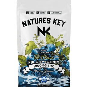 Blueberry - 1000mg - Indica Gummies