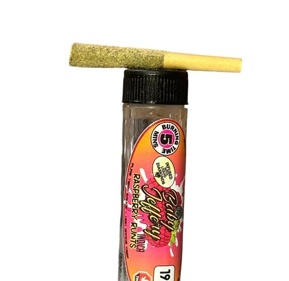 1 x 0.5G Single Baby Jeffery Sativa Pineapple Express Pre-rolled