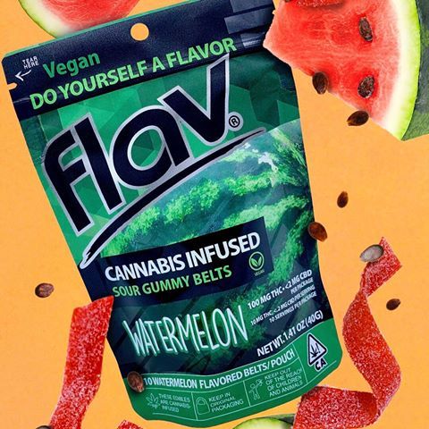 Flav Watermelon Belts 100mg