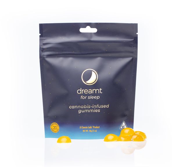 dreamt Gummies Sleep 2.5:1 THC/CBD 100mg 20-pack (5mg each)