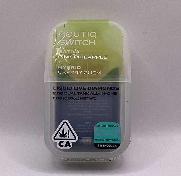 Boutiq - Disposable - Switch - Pink Pineapple x Cherry Chem - 2g