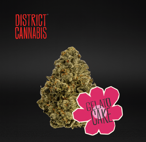 District Cannabis | Gelato Cake - Flower | 3.5g | Hybrid