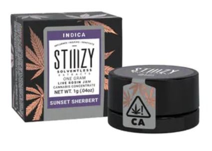 STIIIZY - Sunset Sherbet Live Rosin Jam - 1g