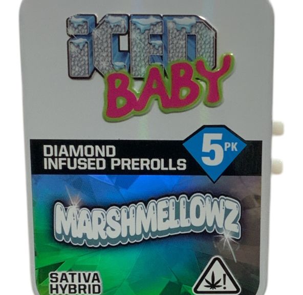 Iced Out - Marshmellowz 0.5g 5pk Infused Preroll