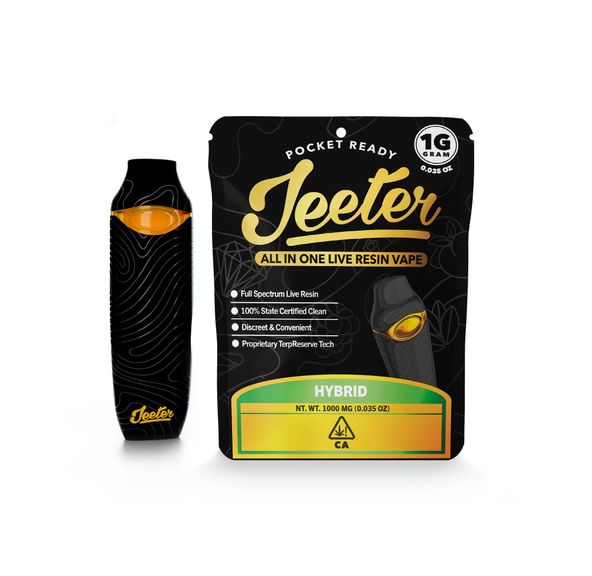 Jeeter- Lemon Zilla Live Resin AIO Pocket Ready 1g (H)
