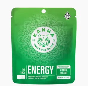 Kanha - ENERGY CITRUS SPLASH NANO GUMMIES