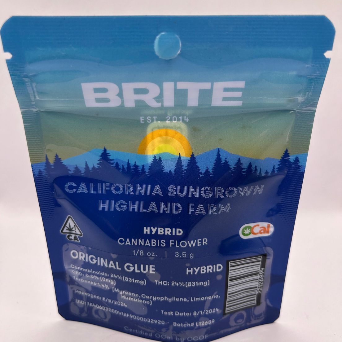 Brite - Original Glue - Sungrown Flower - 3.5g