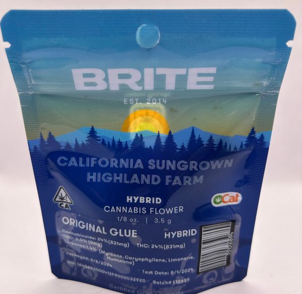 Brite - Original Glue - Sungrown Flower - 3.5g