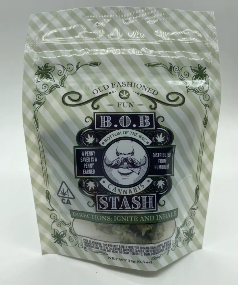 Gushmintz Smalls (hybrid) - 14g Flower (THC 25%) by BOB Stash **Buy 2 for $80**