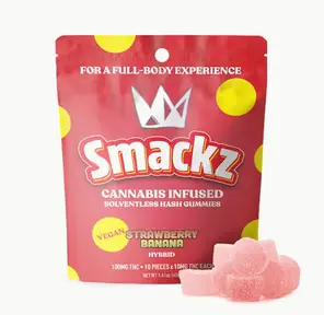 Strawberry Banana - Hash Gummies (Smacks) - 100mg 40.00 g
