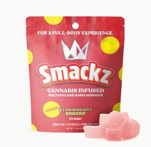 Strawberry Banana - Hash Gummies (Smacks) - 100mg 40.00 g