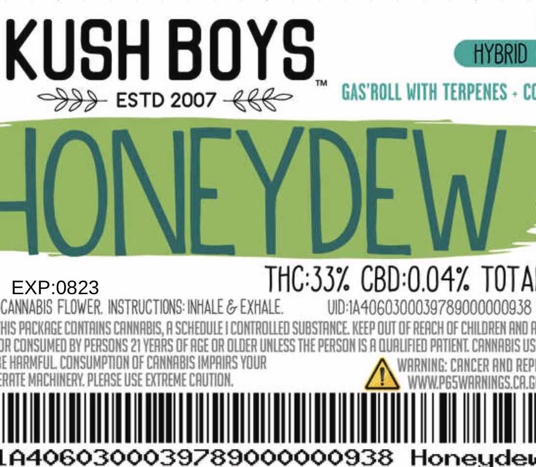 Kush Boys - Honeydew Pre-Roll 1.2g