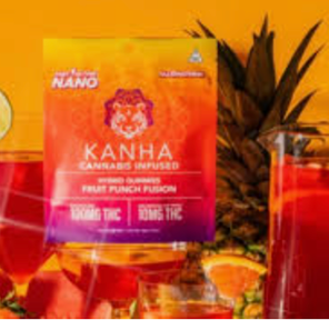 KANHA NANO- FRUIT PUNCH FUSION 100MG
