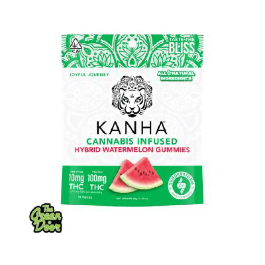 KANHA - Watermelon - 10Pk - 100MG