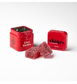 Drops - Cherry Rosin Gummies 100mg (2pcs)