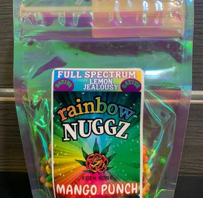EDEN ROSE RAINBOW NUGGZ MANGO PUNCH FULL SPECTRUM 200MG