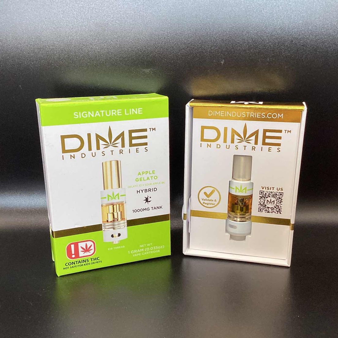 APPLE GELATO DIME 1000MG TANK