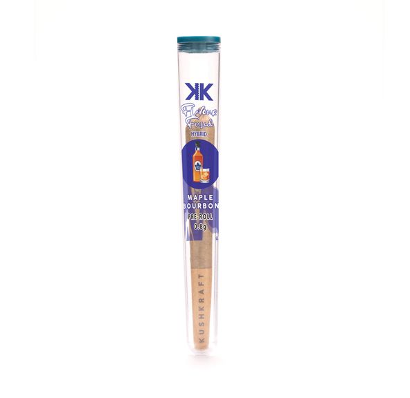 0.8G Hybrid Maple Bourbon - Limited Edition Infused Pre Roll Fall Collection by KushKraft
