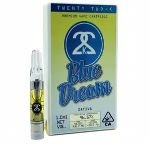 22K | Vape Cart | 1g | Distillate | Blue Dream