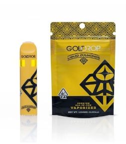Gold Drop - Pink Guava Liquid Diamonds Disposable Vape 1g