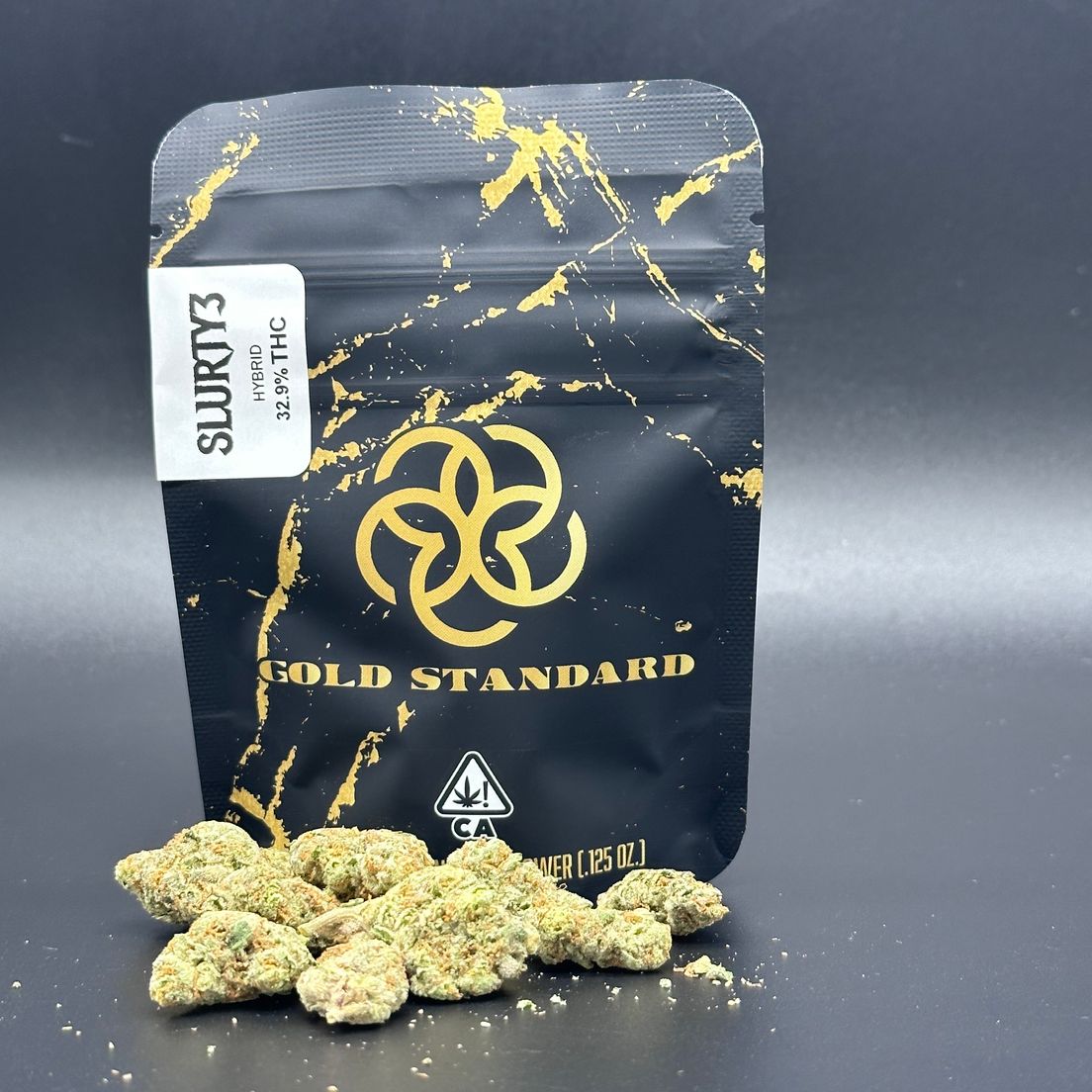 SLURTY 3 LIGHT DEP FLOWER BY GOLD STANDARD 3.5G THC 32.9%