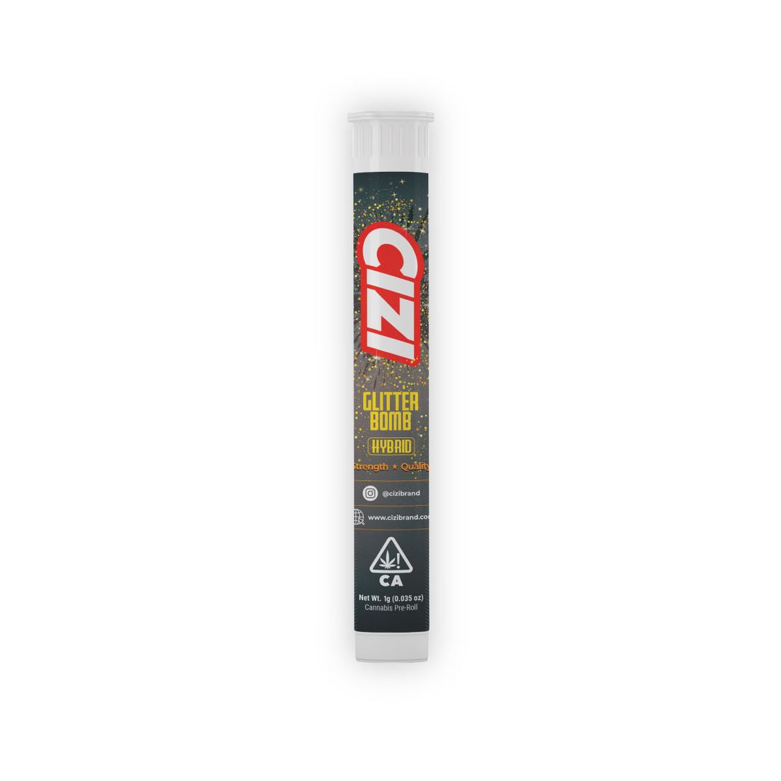 PRE-ORDER ONLY 1g Glitter Bomb - Pre Roll - CIZI