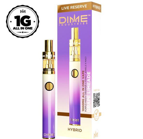 DIME GRAPE LIMEADE LIVE RESERVE DISPOSABLE 1G