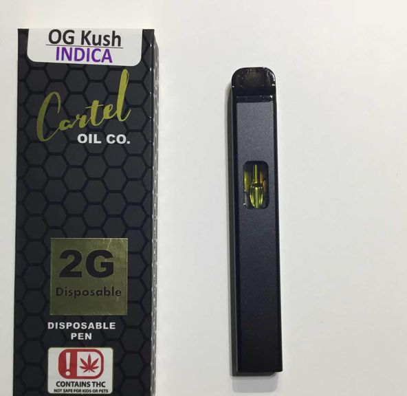 CARTEL VAPE CART 2G DISPOSABLE- OG KUSH