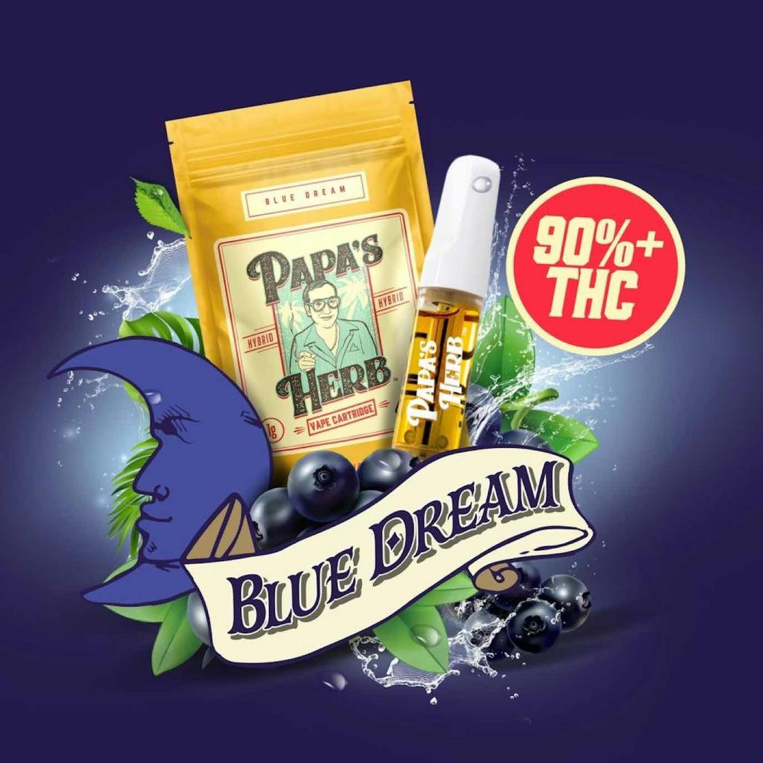 Blue Dream Vape Cartridge (510)