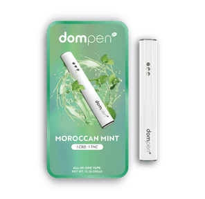 DomPen | AIO Vape | 1g | CBD/THC | Moroccan Mint