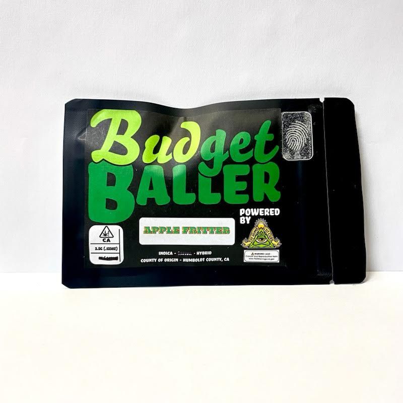 B. Budget Baller by Humboldt Cure 3.5g Flower - Quality 6.5/10 - Apple Fritter