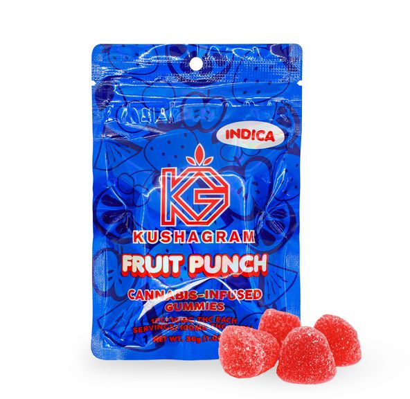 100mg Fruit Punch Gummies