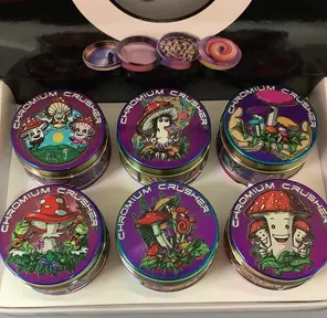 Chromium Grinder- Mushroom Designs