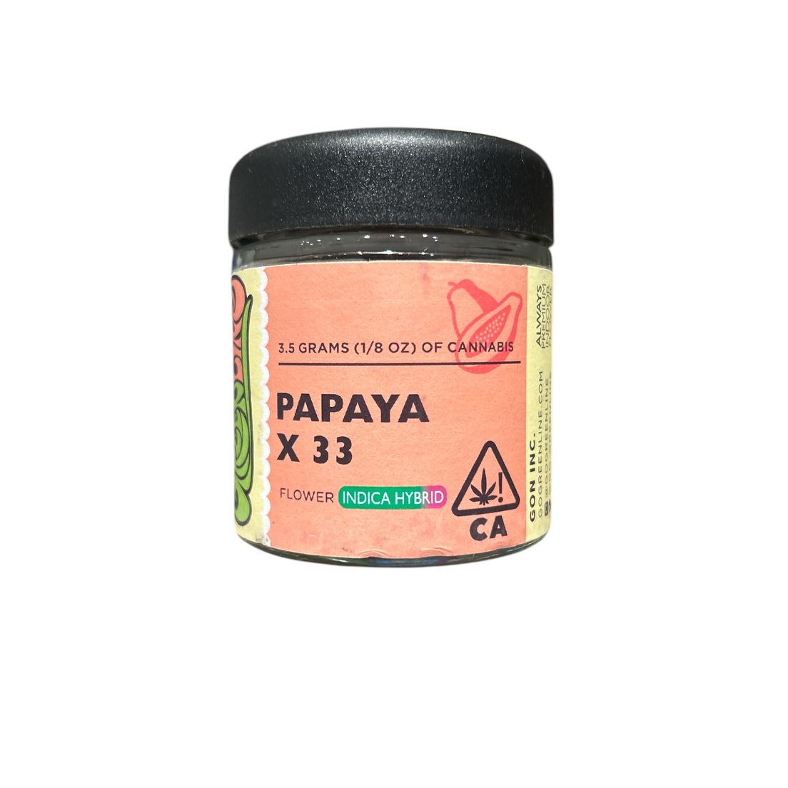 Greenline - Papaya x 33 3.5g