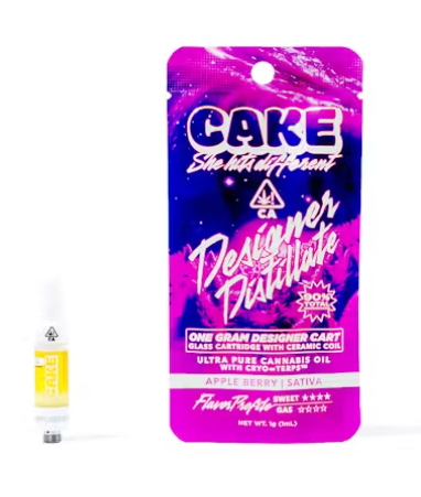 CAKE - DD Cart - 1 gram 510 Thread - Appleberry