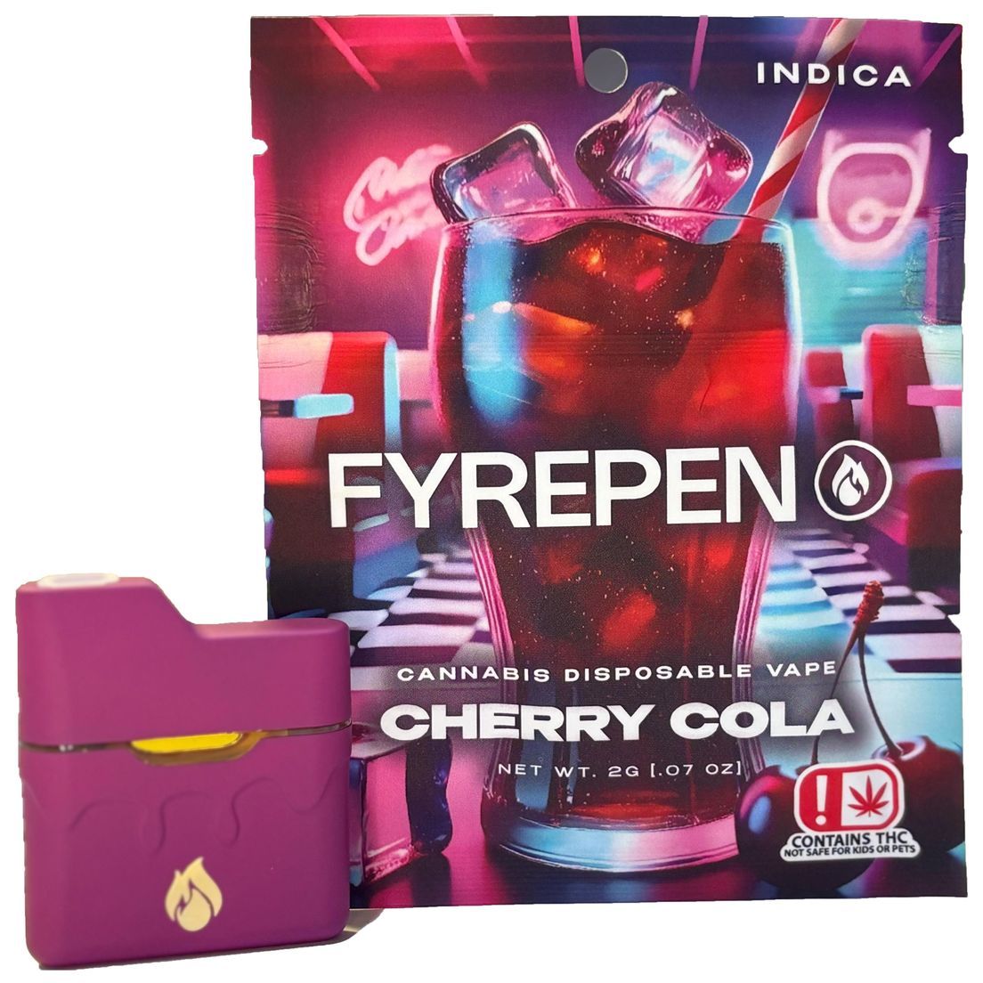 FyrePen 2g Disposable - Cherry Cola
