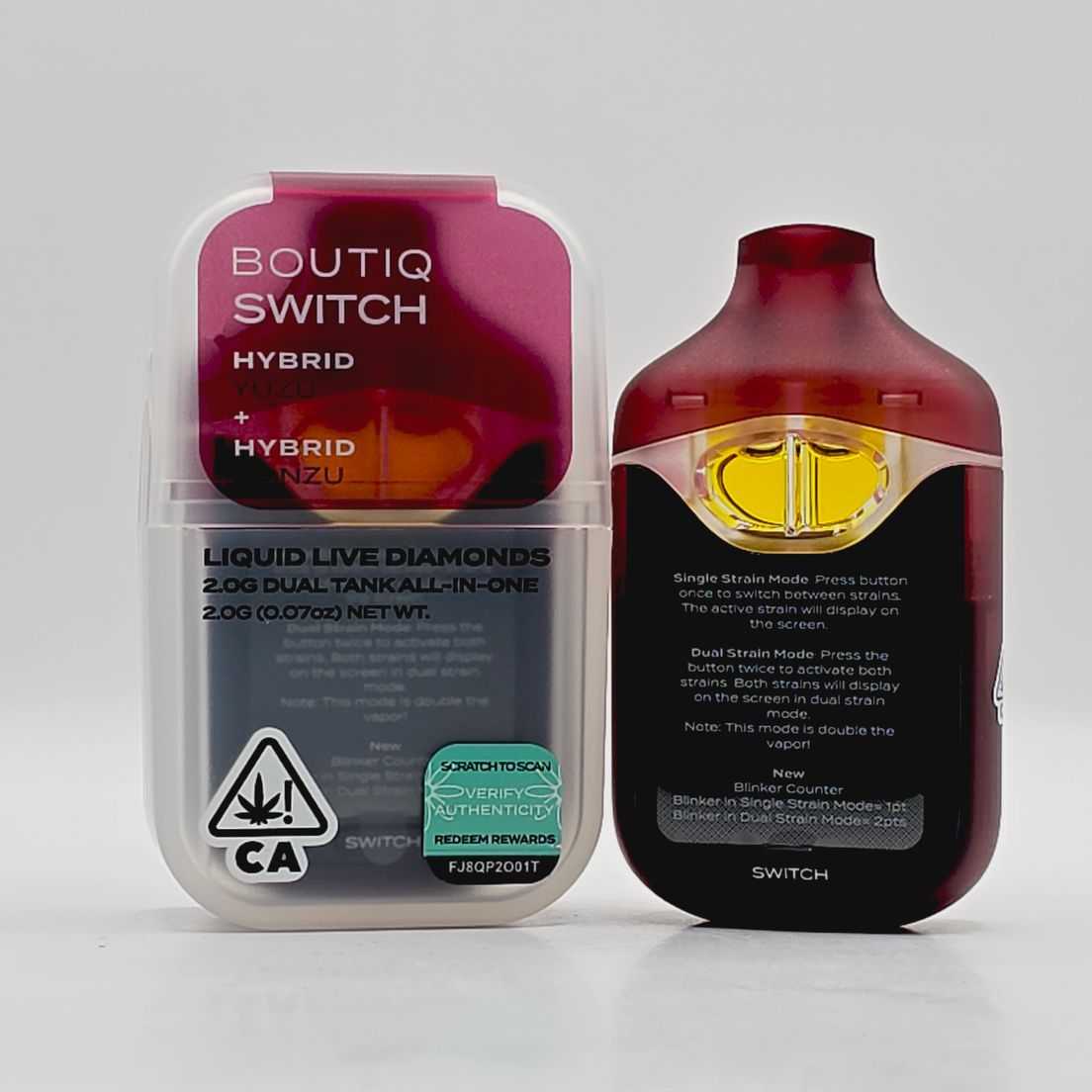 Boutiq - Disposable - Switch - Yuzu x Ponzu - 2g