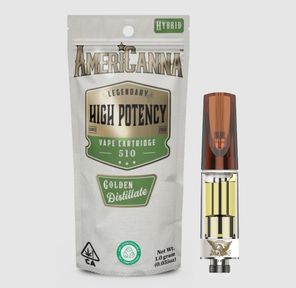 AmeriCanna - Cherry Zlushie 1g Vape Cartridge
