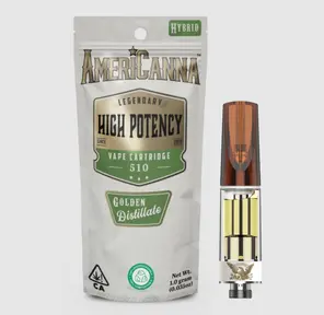 AmeriCanna - Cherry Zlushie 1g Vape Cartridge