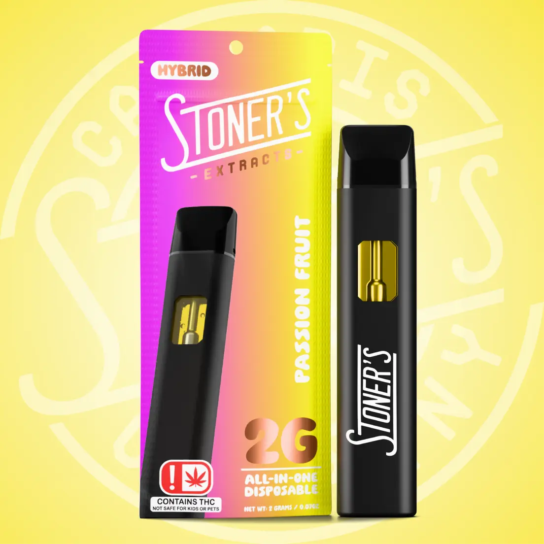 Stoner Extracts - 2G - Disposable - Passion Fruit (H)