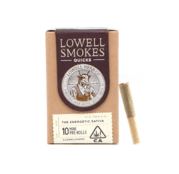 Lowell Sativa Quicks - 10 Pack