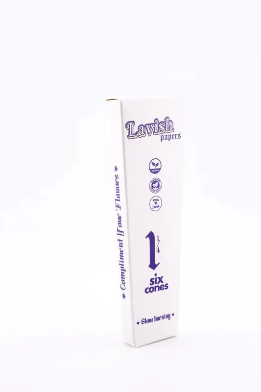 Cones 1 1/4 inch I 6pk I Lavish Papers I 1 ct