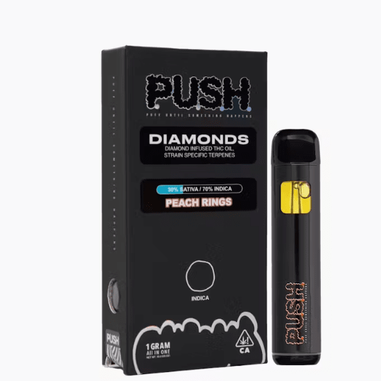 Peach Rings Diamonds All In One