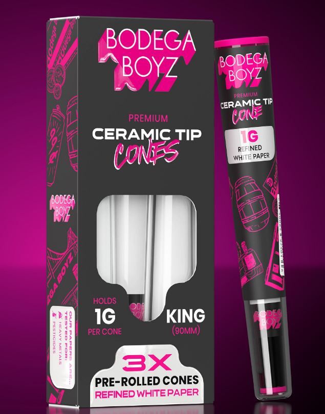 Bodega Boyz 1g King Cone - 3pk
