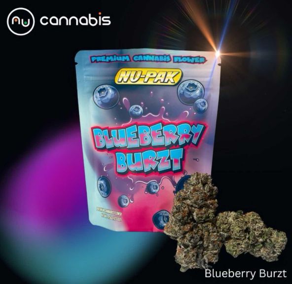 NuCannabis - Blueberry Burztz 3.5g - PREMIUM INDOOR FLOWERS
