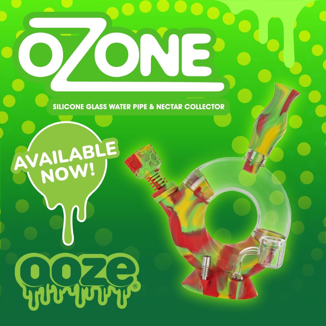 OOZE OZONE WATER PIPE & NECTAR COLLECTOR COMBO