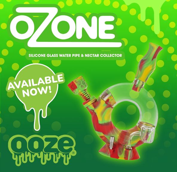OOZE OZONE WATER PIPE & NECTAR COLLECTOR COMBO